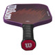 Butt cap view of the Wilson Fierce Team 13mm Fiberglass Pickleball Paddle.