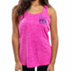 Front view of the Women's PPA FILA Pickleball Racerback Tank Top in the color Pink Glow.
