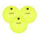 GAMMA CHUCK bright yellow outdoor pickleballs - 3 pack