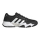 adidas SoleMatch Control 3 Men's Shoe shown in Black/White/Silver