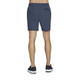 Back view of the Skechers Go STRETCH Ultra 7" Shorts in the color Blue Nights.