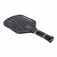 Overhead view of the Six Zero Double Black Diamond Control 14mm Pickleball Paddle