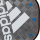 The ADIPOWER CTRL Pickleball Paddle by adidas is offered with a sleek black, silver, and red color combination, with the white adidas logo in the center.