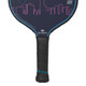 Diadem Icon Graphite Pickleball Paddle with a high-density poly core, carbon fiber face, and high-friction polyurethane surface coating. Available in Black, White, and a Miami Vice-inspired neon pink and teal color combination.
