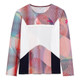 Women's IP Long Sleeve  from FILA has a bright design with a background of swirls