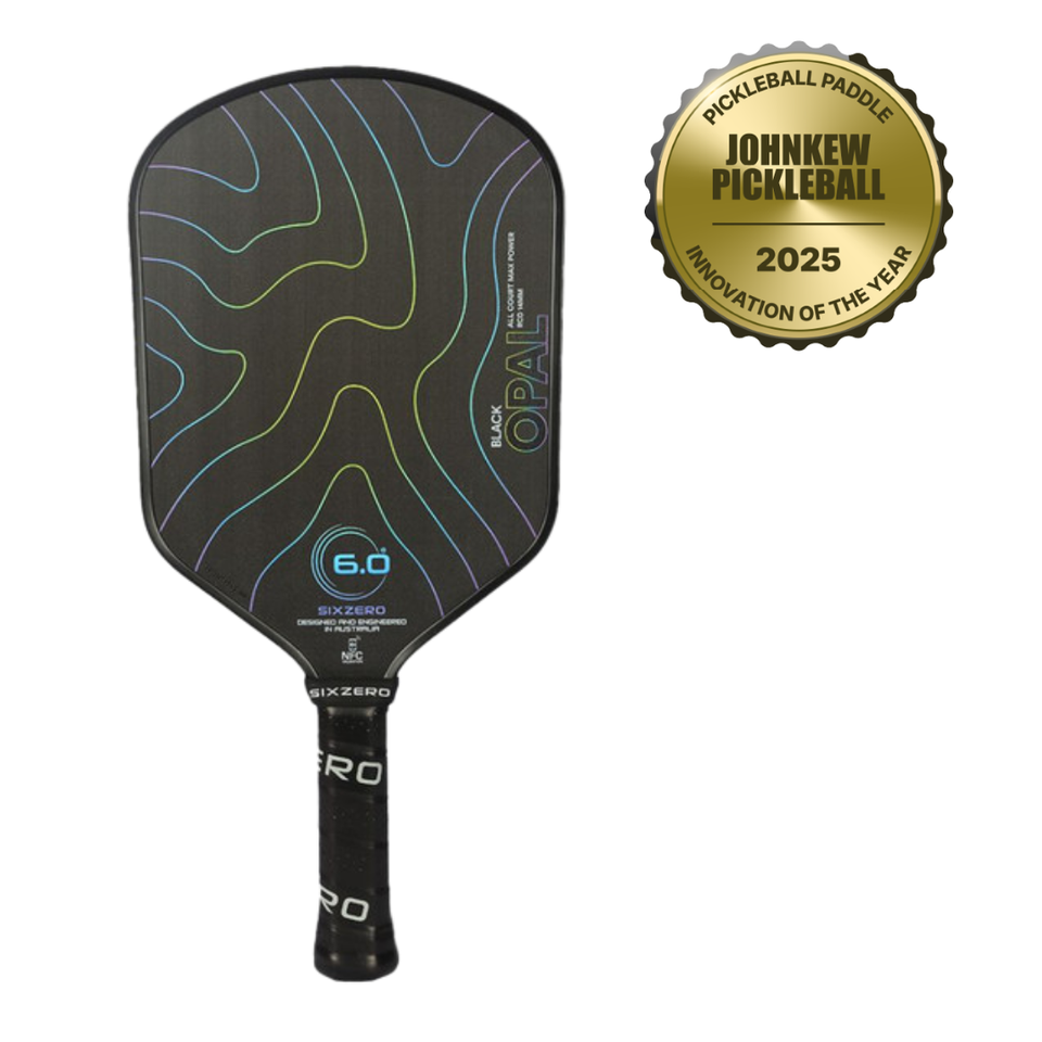 Six Zero Black Opal Pickleball Paddle