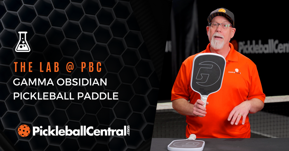Review GAMMA Obsidian Pickleball Paddle