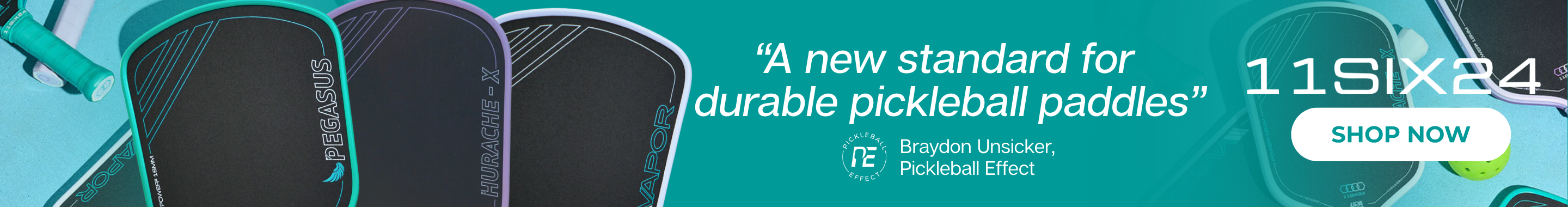 11six24 Pickleball Paddles - SHOP NOW