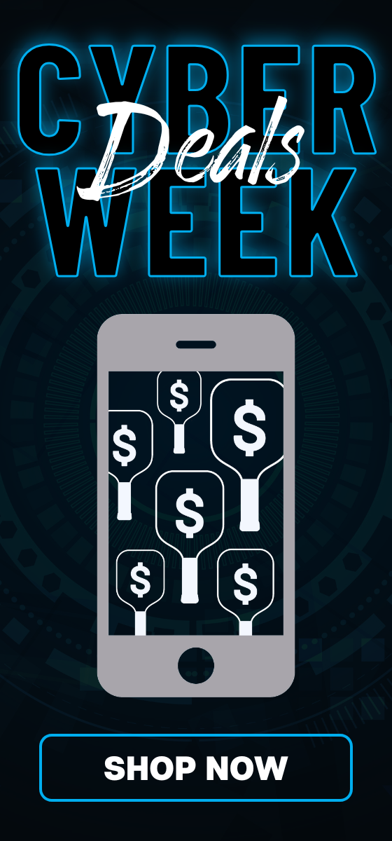 Cyber Monday deals at Pickleball Central