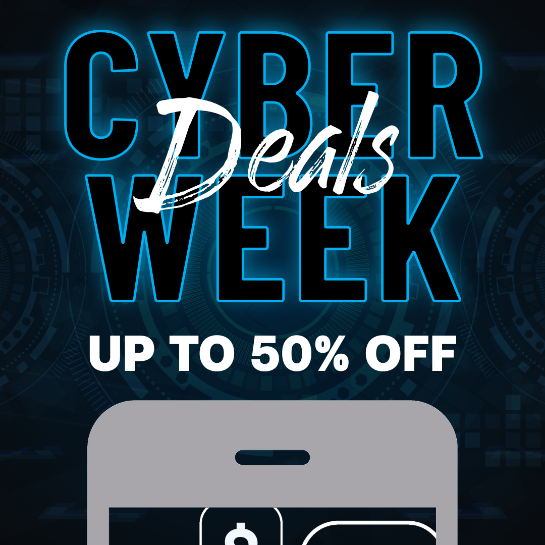 Cyber Week Deals - Up to 50% OFF - Great Deals Ending Today!