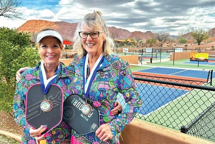 The founders of Pickleball Bella