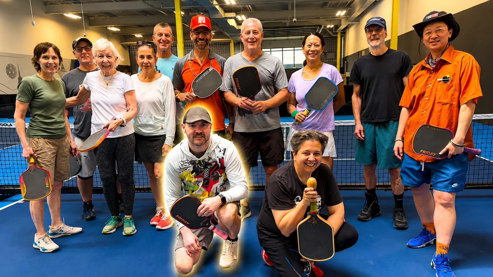 Pickleball for Parkinson's community on court