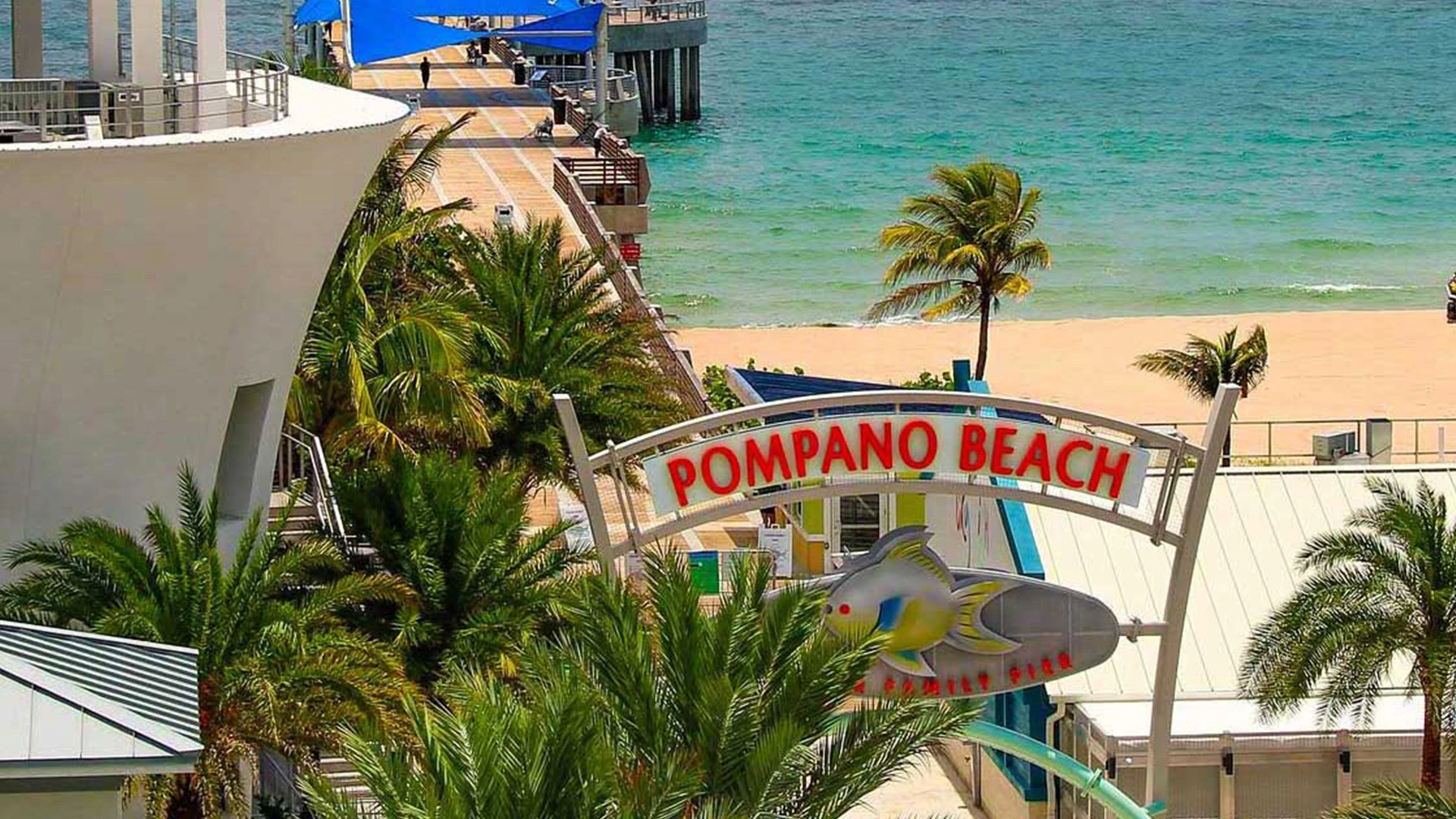 Fisher Family Pier in Pompano Beach, Florida