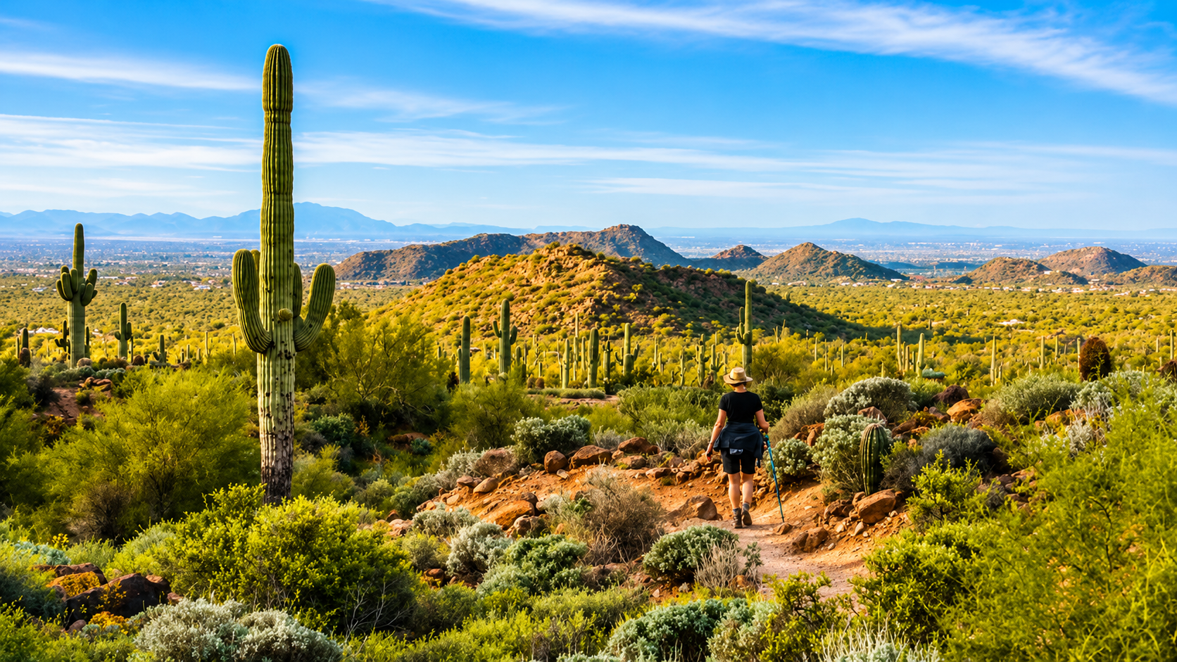 Usery Mountain Regional Park near Mesa Arizona
