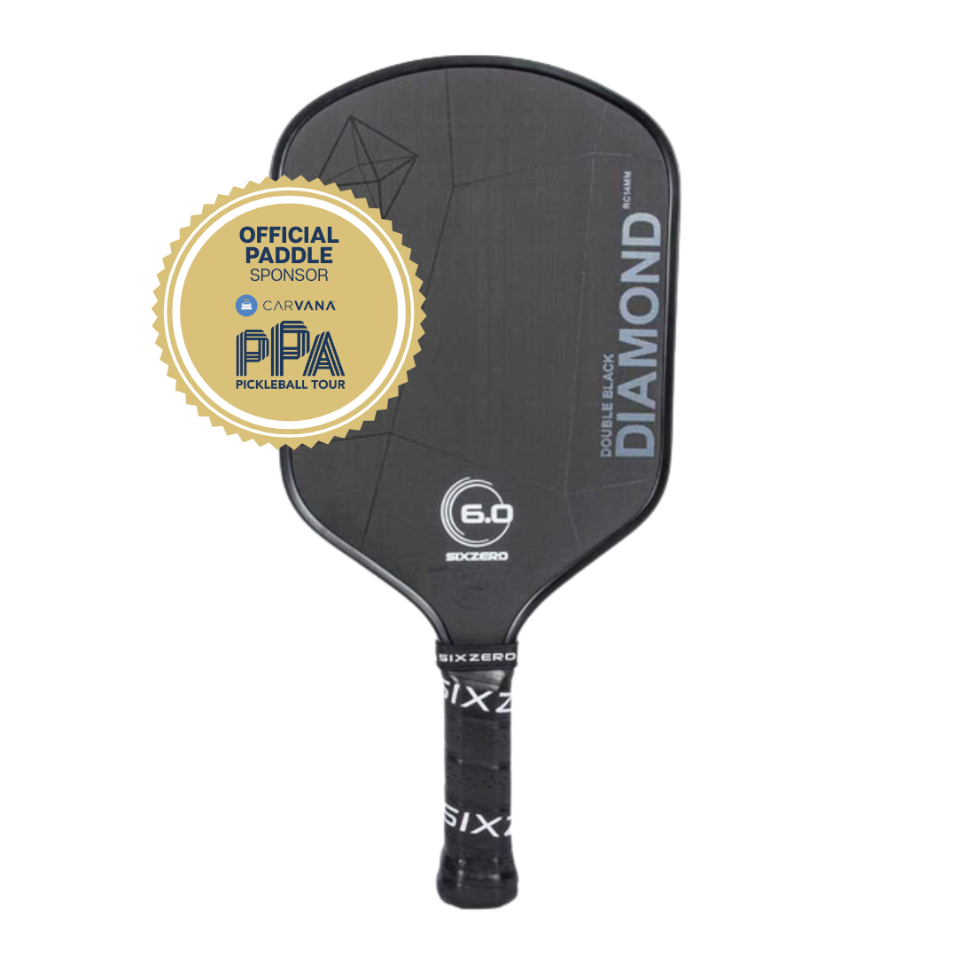 Six Zero Double Black Diamond Control 14mm | Pickleball Central