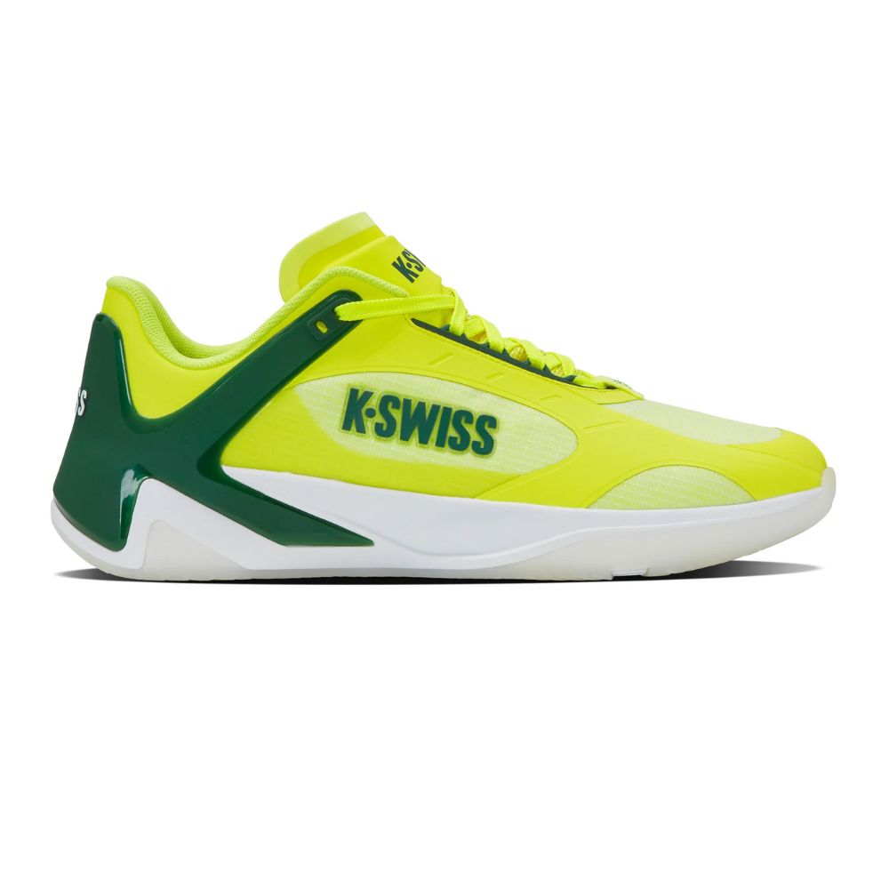 K-Swiss K-Frame Pickleball Shoe - Men's - Neon Lime/Eden/White