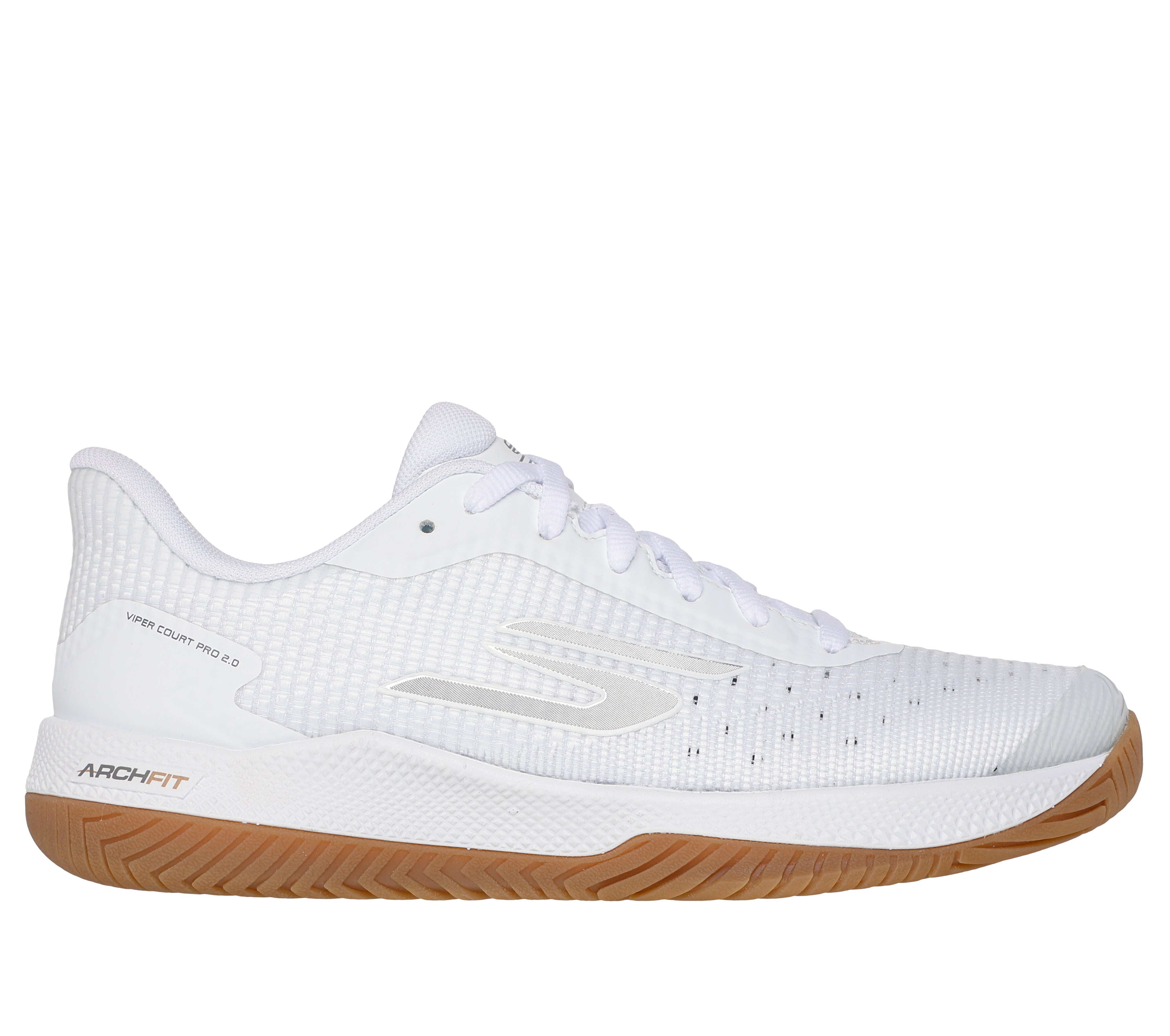 Skechers Viper Court Pro 2.0 White Women's Shoe | Fast, Free Shipping!