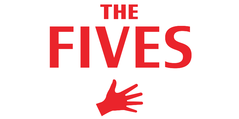 New Jersey 5s logo for the Franklin C45 The Fives pickleball paddle collection inspired by Anna Leigh Waters and Will Howells