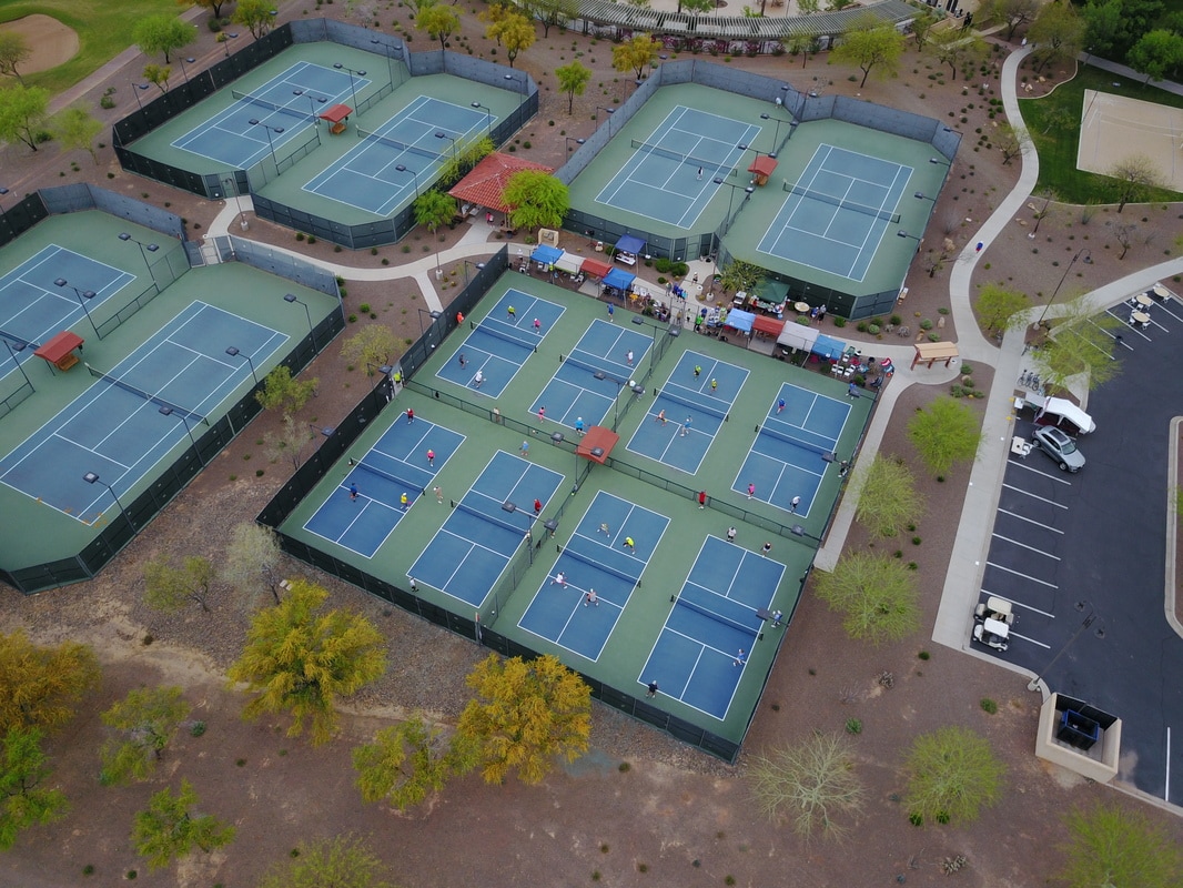 Tournament Tips Arizona's Sun City Festival Pickleball Club on