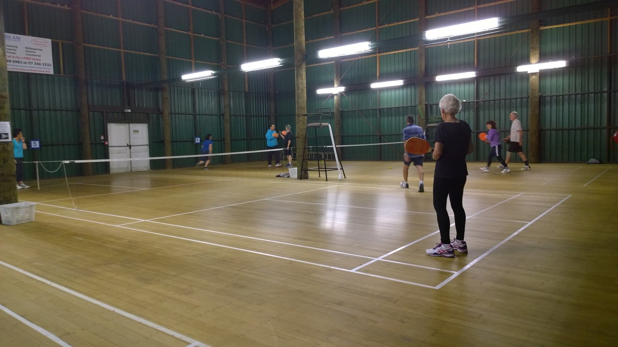 Pickleball in New Zealand Beauty and the Ball
