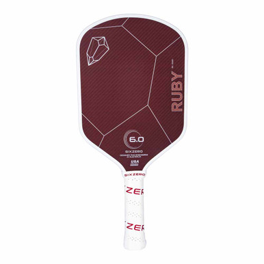 Ruby Day！ Six Zero Ruby 16mm Pickleball Paddle | Fast, Free Shipping!