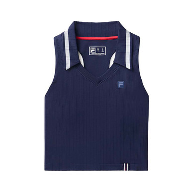 【FILA】 Small logo graphic tank top / 追跡付 Women's Racerback Tanks | Fila