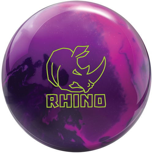 NEW Brunswick Rhino Reactive Resin Bowling Ball Black/Red/Gold Prl 10-12 LB 