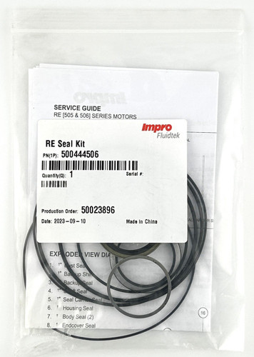 White RE 505 Series Seal Kit 500444506