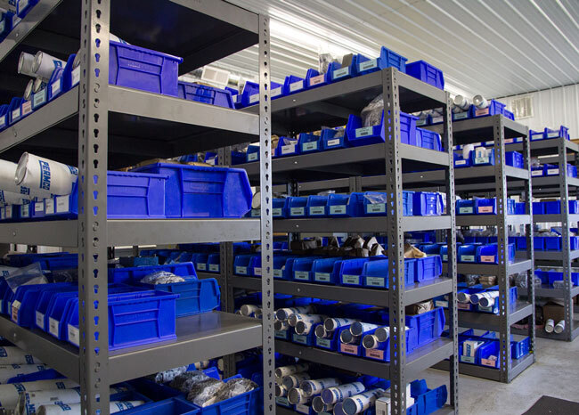 parts shelves