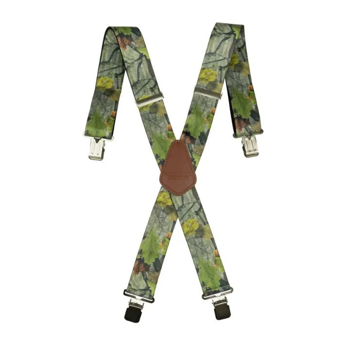 Jack Pyke extra wide braces in camo design perfect for hunting and shooting