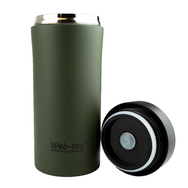 Web-Tex Ammo Pouch Flask in Green