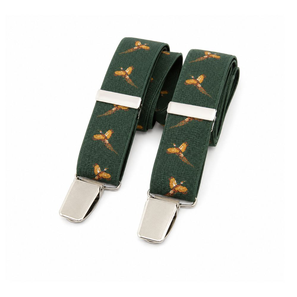 Jack Pyke Pheasant braces in green ideal for completing a shooting outfit.