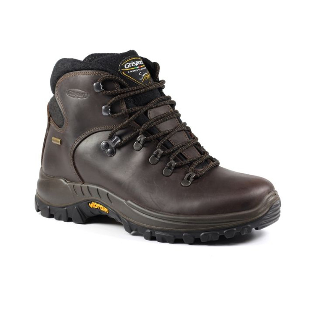 Dark Brown Grisport Everest Walking Boots with Vibram outsole