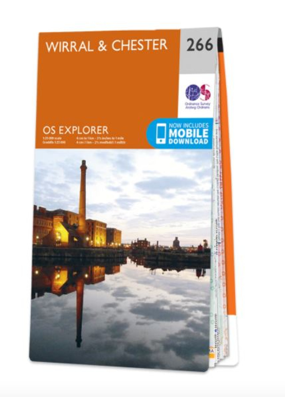 OS Explorer Map - Wirral and Chester