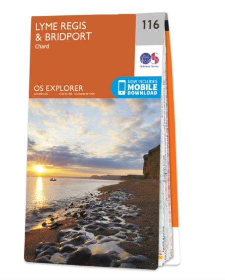 OS Explorer - Lyme Regis and Bridport