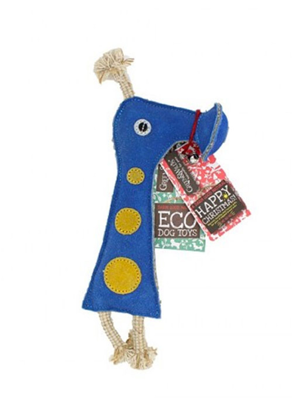 Green and Wilds Smorg Eco Dog Toy made from natural materials Green and Wilds Smorg Eco Dog Toy made from natural materials