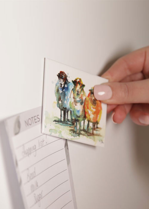 Sheep Design Fridge Magnet