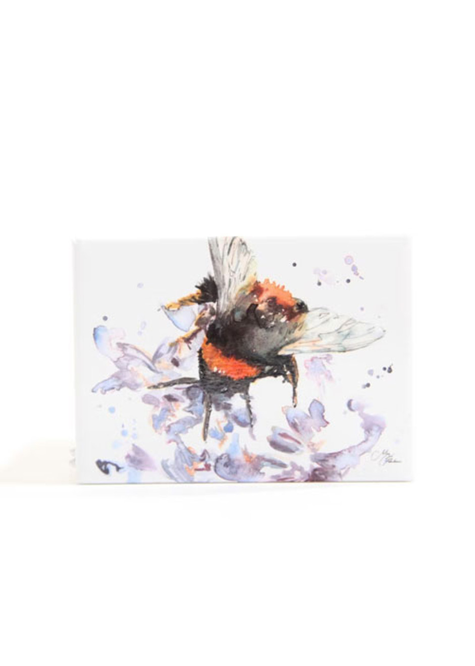 Bee and heather design magnet Bee and heather design magnet