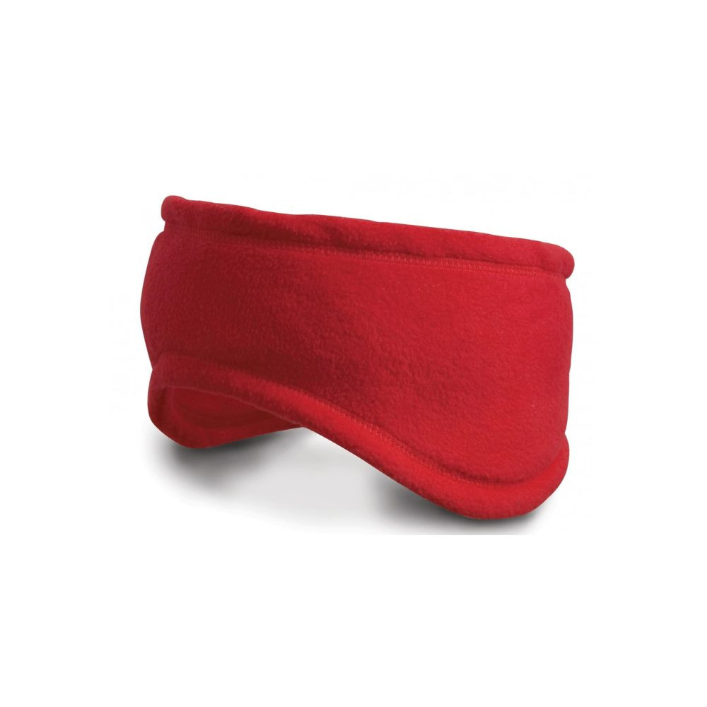 Result Active fleece headband ear warmer in Red