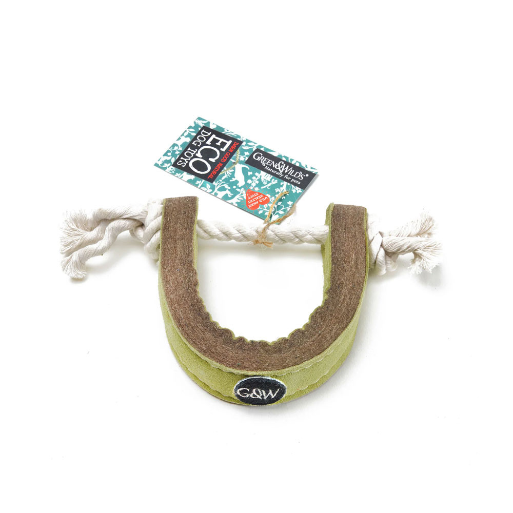 Green and Wilds Push Me, Pull Dog Toy Green and Wilds Push Me, Pull Dog Toy