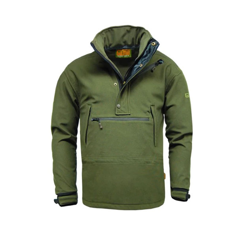 Kids Game Waterproof Smock in green - durable, waterproof smock jacket for outdoor activities