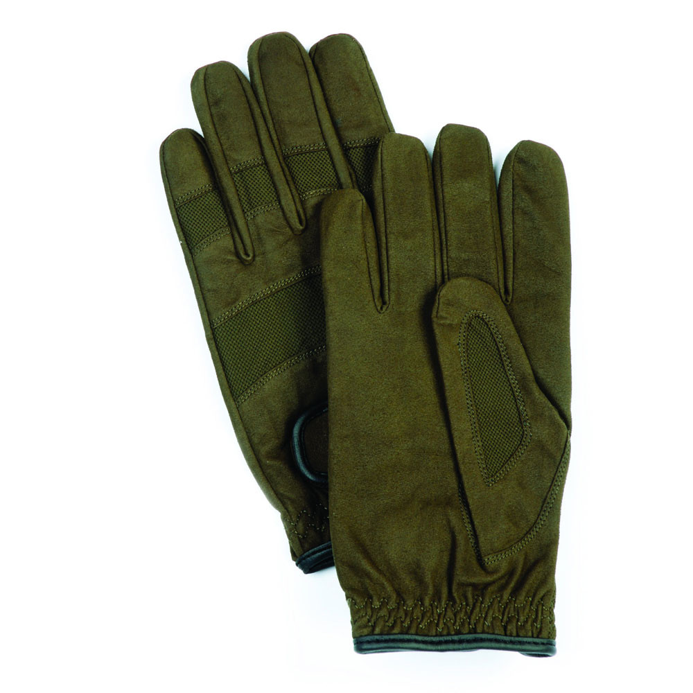 Lightweight Dark Green Bonart Serval Shooting Gloves