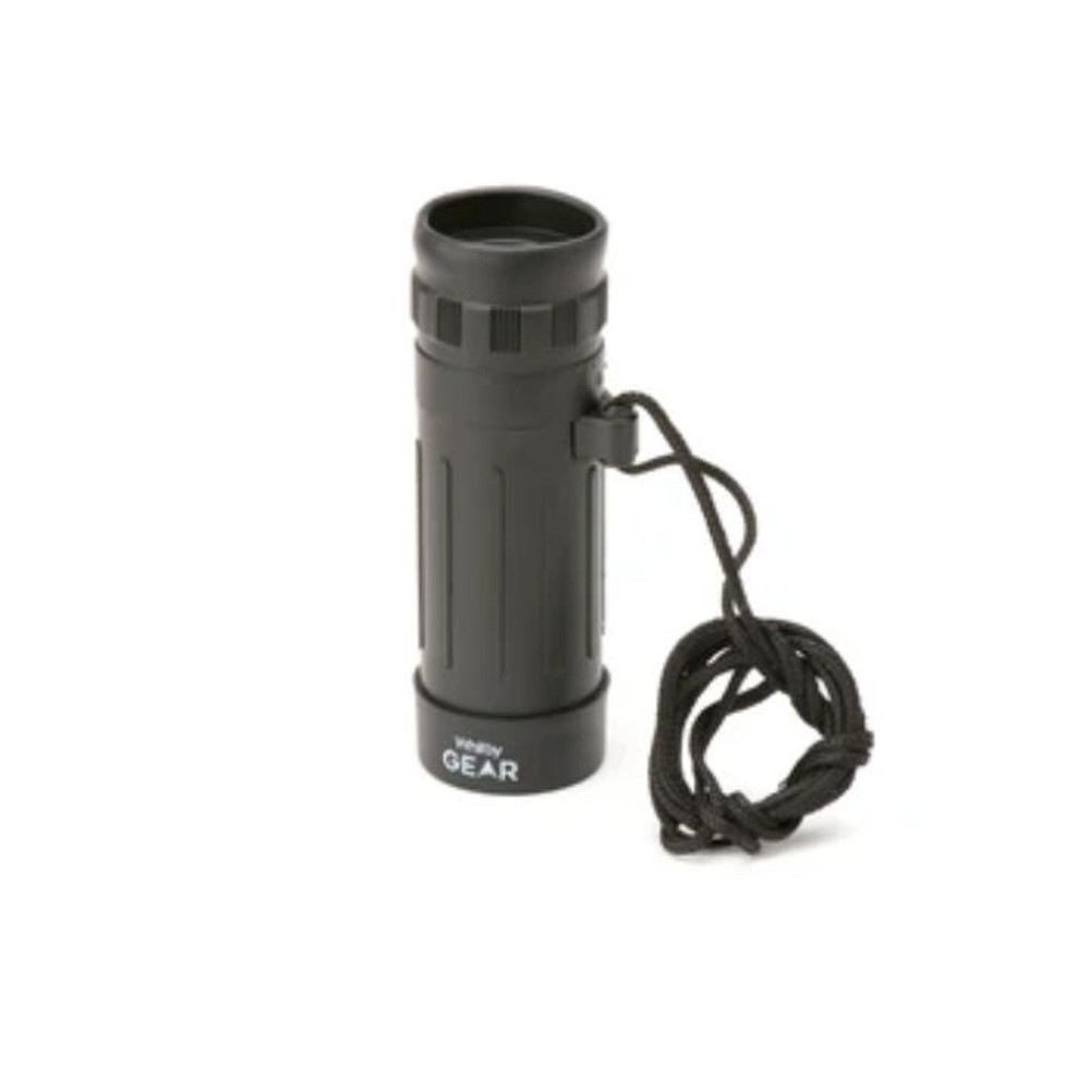 Black 8x21 Monocular with nylon lanyard