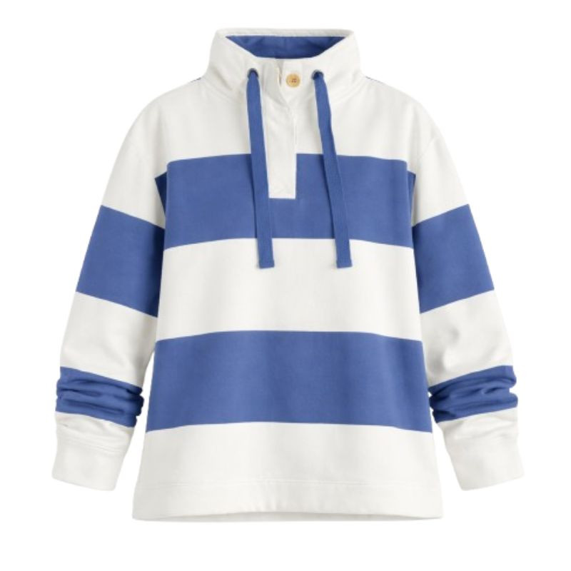 Ladies Arctic Storm Thick Stripe sweatshirt with drawcord
