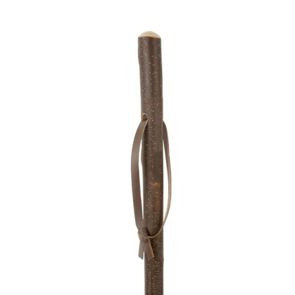 Natural Chestnut Hiking Staff with metal ferrule perfect for beating and farm work