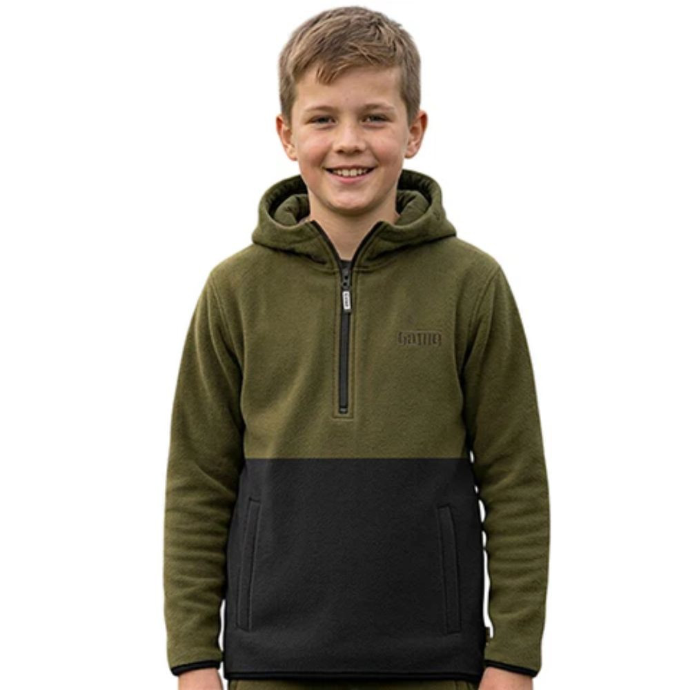 Game Kids Alpine Fleece Smock contrast panel front