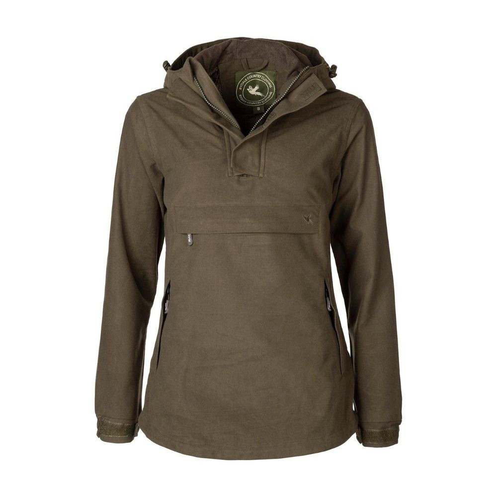 Rydale Ladies Danby Shooting Smock in Olive shown from the front