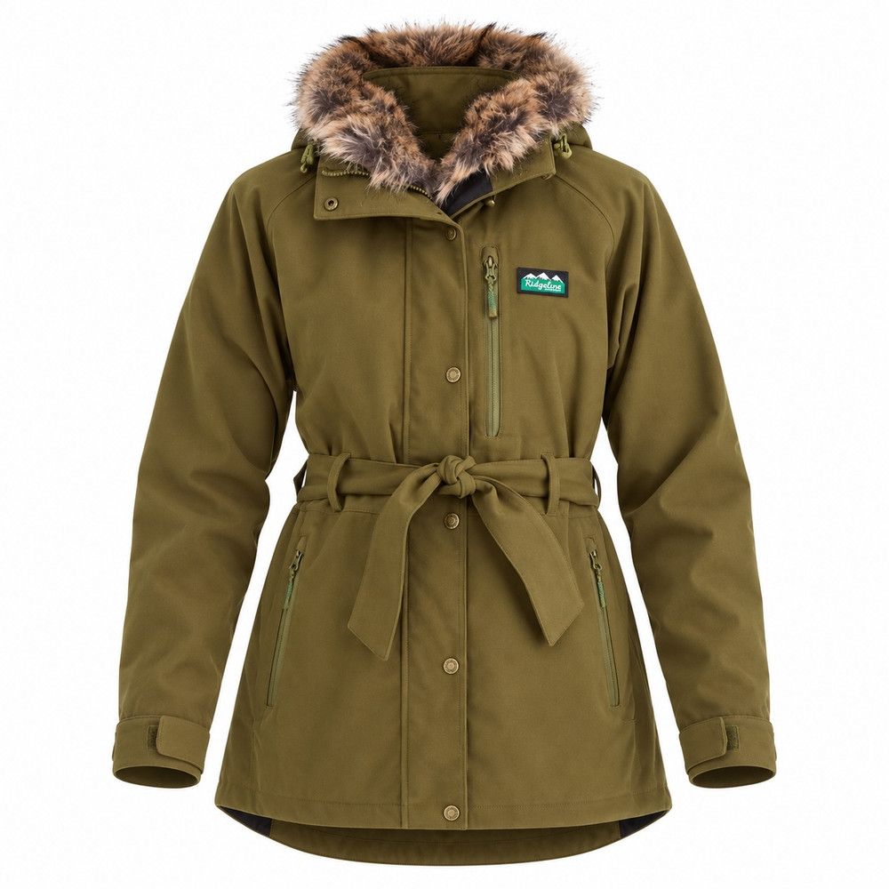Ridgeline Women's Monsoon Nordic Jacket with fur collar