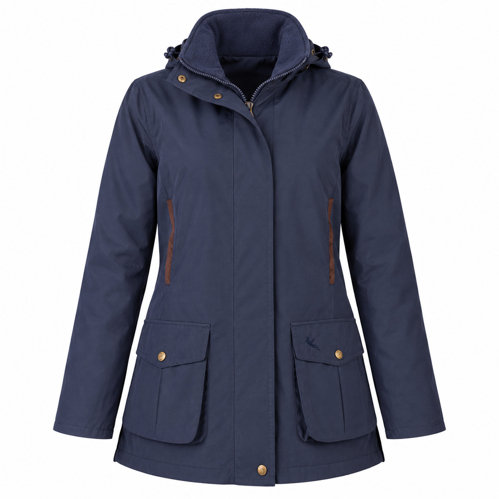 Rydale Ladies Gembling Dry Coat in Navy