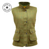 Ladies Game Derby Tweed gilet beautifully made in the UK for farmers, beaters and shooters Ladies Game Derby Tweed gilet beautifully made in the UK for farmers, beaters and shooters